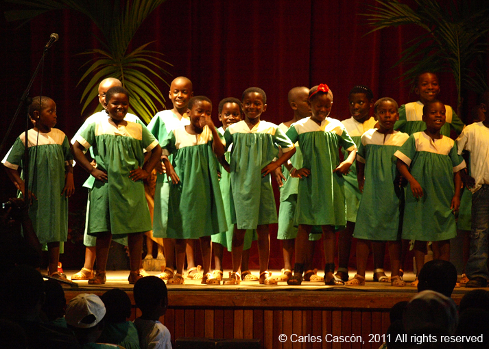 Fi de curs al Centro Cultural Español de Malabo
