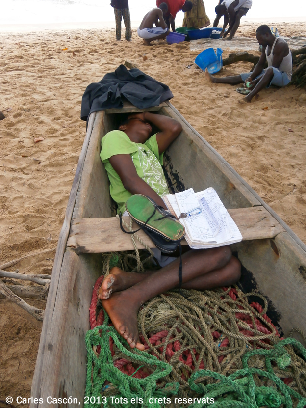 Siesta en Ngoyé,  Kribi