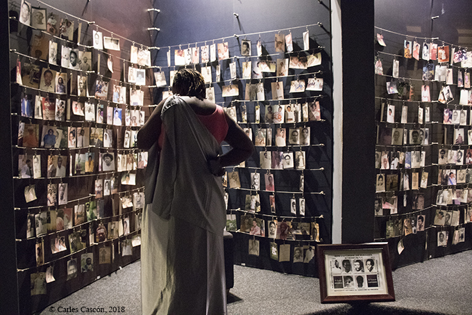 Entrada al Memorial del Genocidio de Kigali