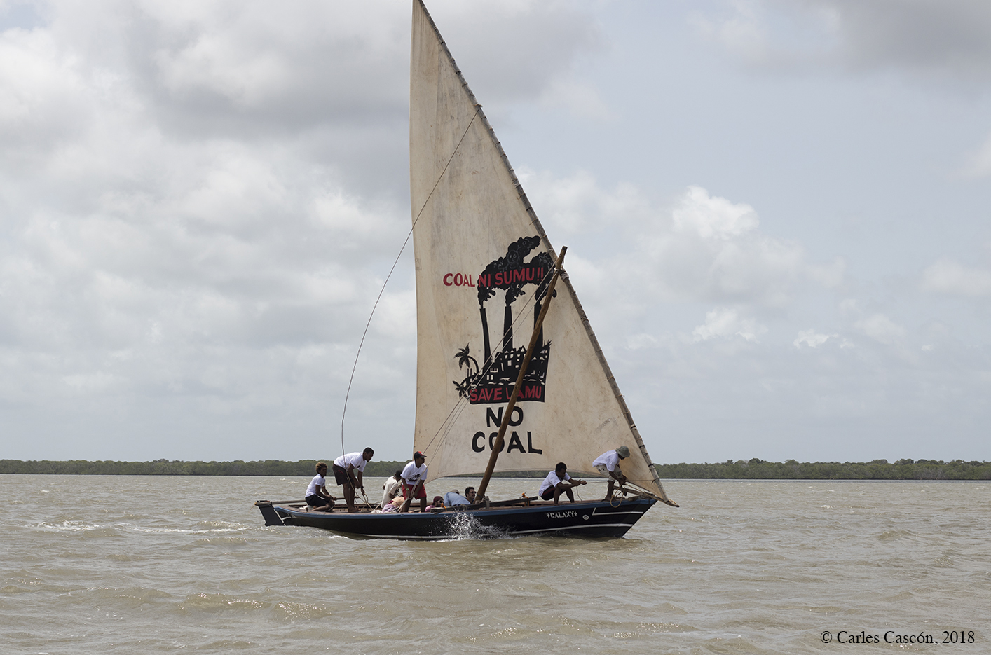 "Coal ni sumu": el carbón es veneno