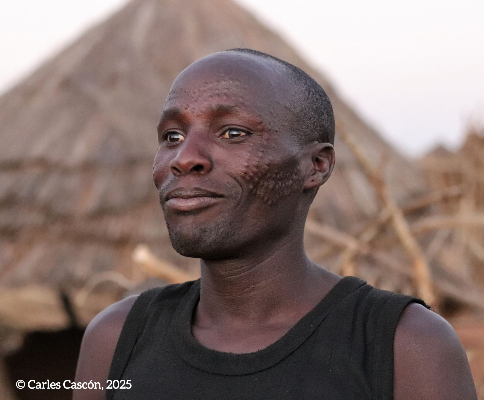 Jie man. Nkapelmorou, Kotido district. Karamoja, north-eastern Uganda