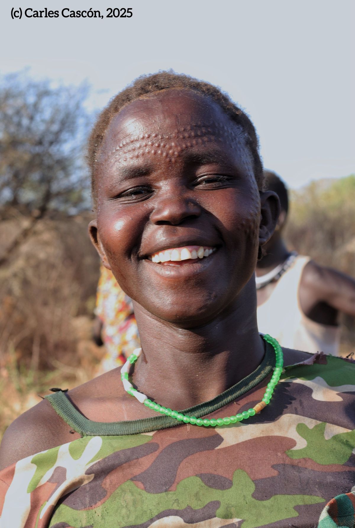 Jie woman. Nkapelmorou, Kotido district. Karamoja, north-eastern Uganda