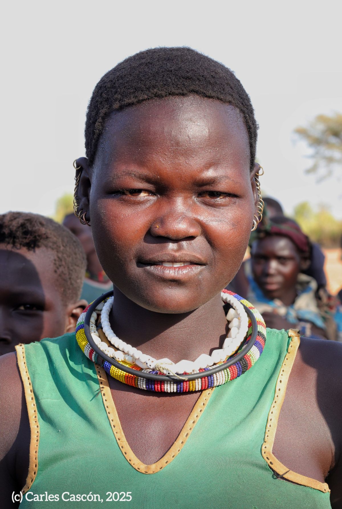 Jie woman. Nkapelmorou, Kotido district. Karamoja, north-eastern Uganda