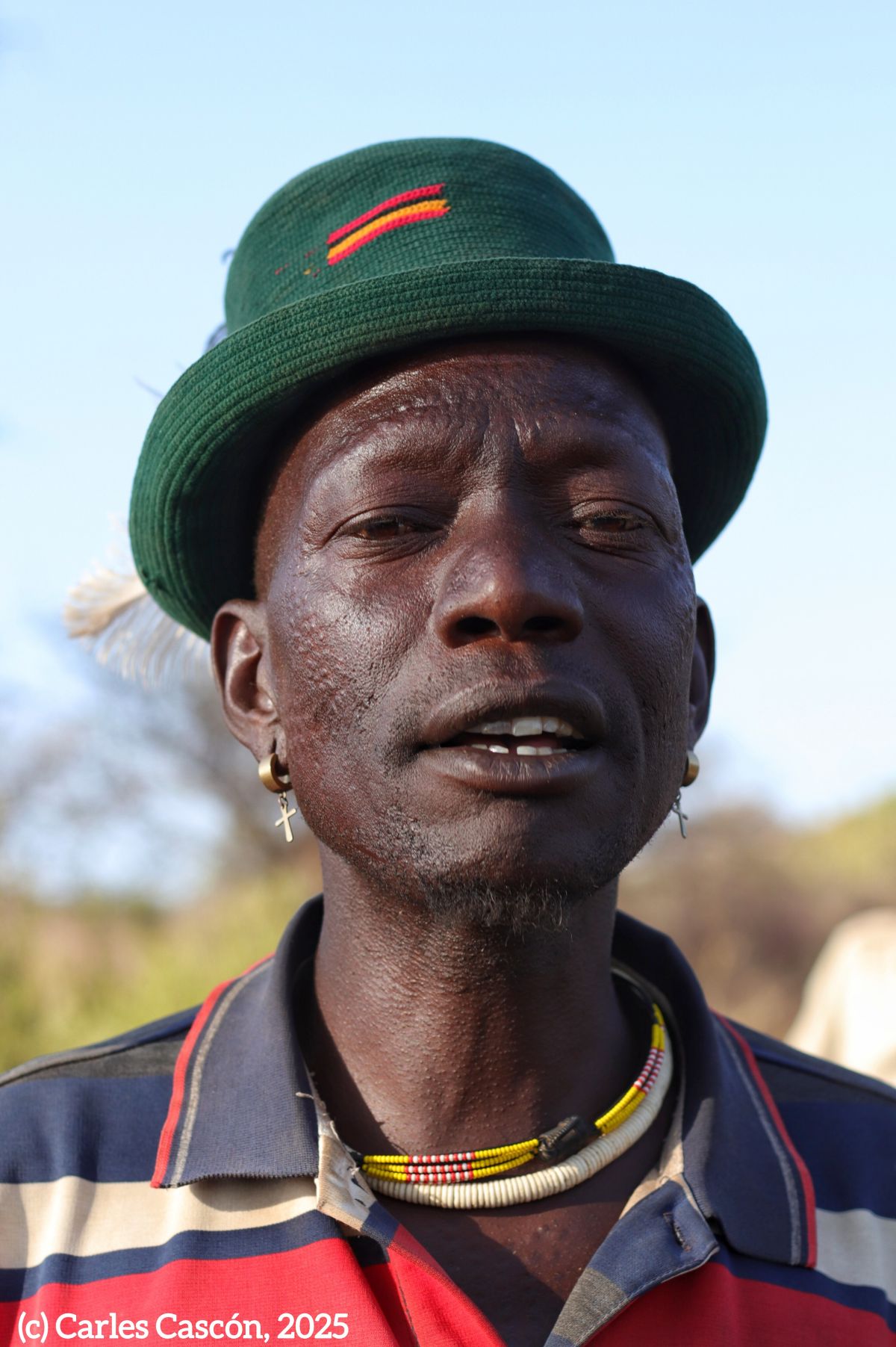 Jie man. Nkapelmorou, Kotido district. Karamoja, north-eastern Uganda