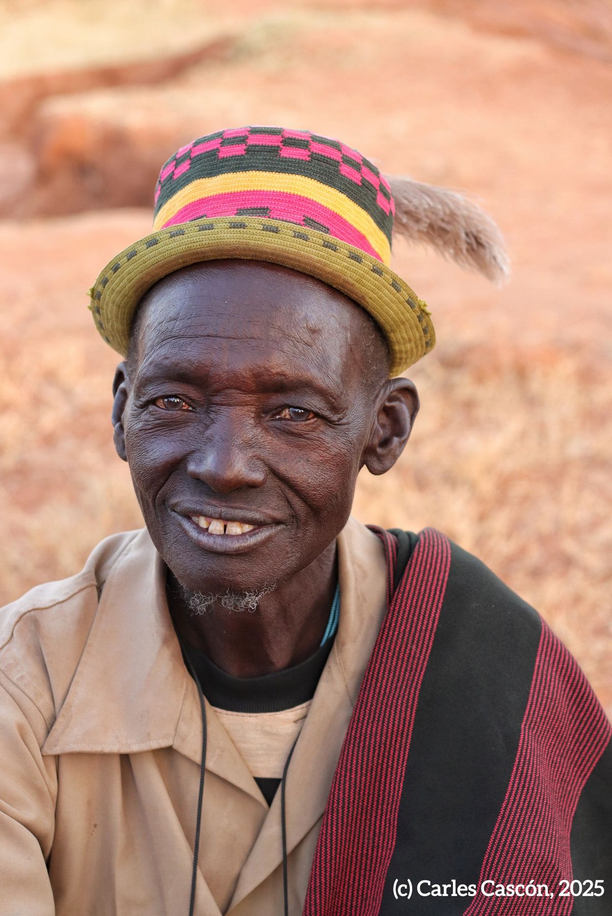 Jie man. Nkapelmorou, Kotido district. Karamoja, north-eastern Uganda