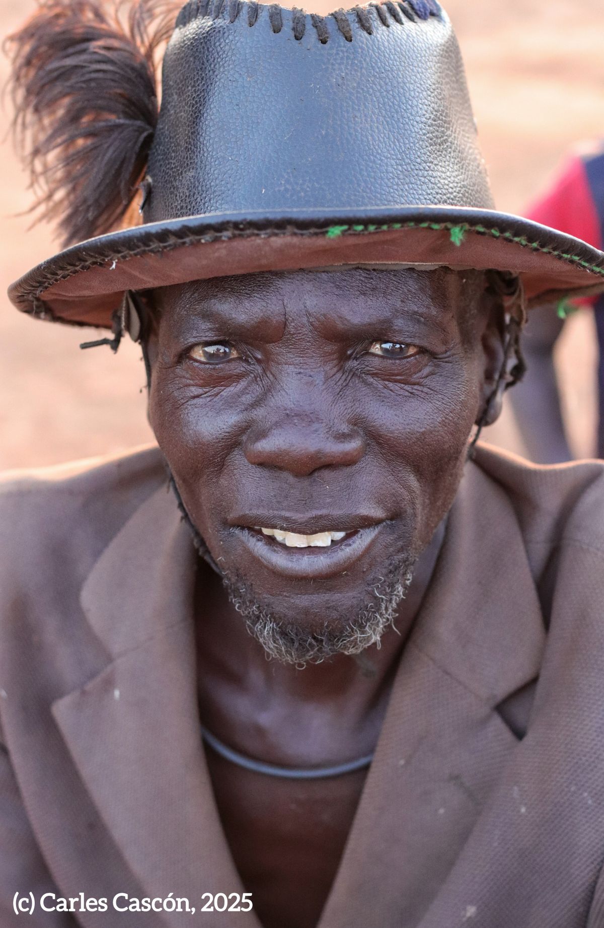 Jie man. Nkapelmorou, Kotido district. Karamoja, north-eastern Uganda
